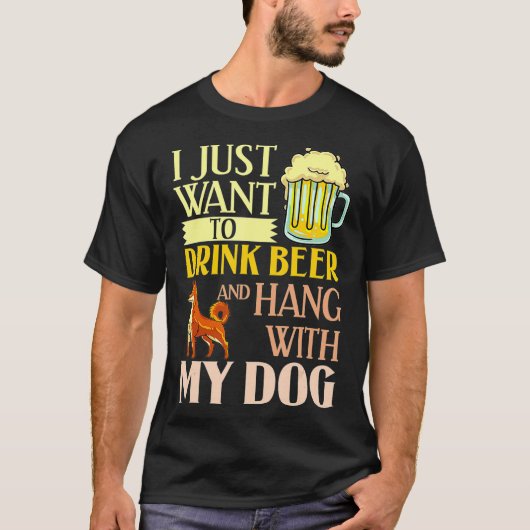 T-shirt Chien Chien Chien Chien Chien Chien Chien Chien Ch (Devant)