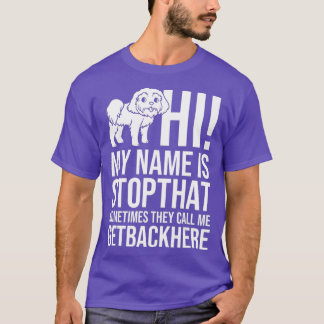 T-shirt Chien Chien Chien Chien Chien Chien Chien Chien Pr