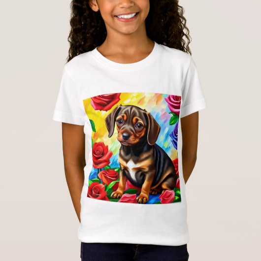 T-shirt Chien Chien Chien Chien Chien Solely Dachs (Devant)
