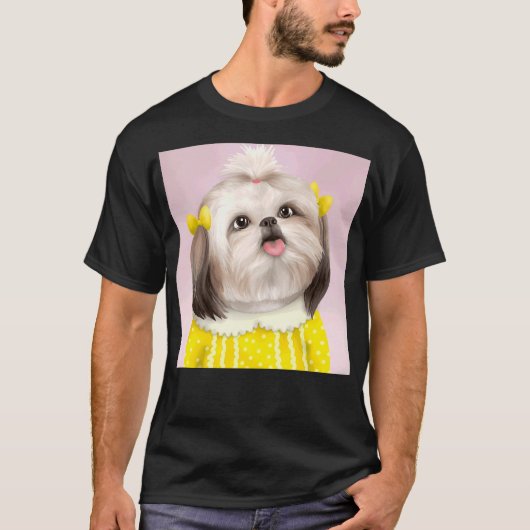 T-shirt Chien Chih Tzu Digital D9 (Devant)