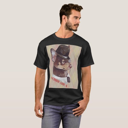 T-shirt Chien Chihuahua (Devant entier)