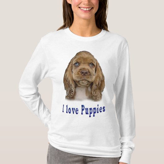 T-shirt Chien chiot (Devant)