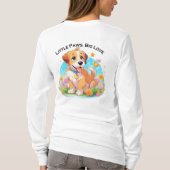 T-shirt Chien chiot mignon (Dos)