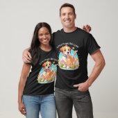 T-shirt Chien chiot mignon (Unisexe)