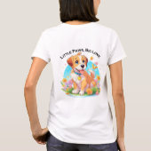 T-shirt Chien chiot mignon (Dos)