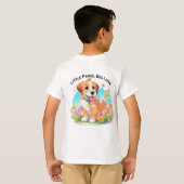 T-shirt Chien chiot mignon (Dos entier)