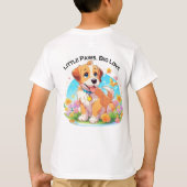 T-shirt Chien chiot mignon (Dos)