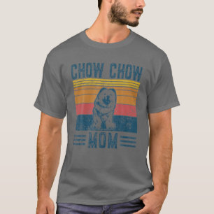 T-shirt Chien Chow Chow Maman - Vintage Chow Chow Maman