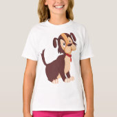 T-shirt Chien cochon triste (Devant)
