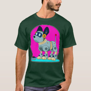 T-shirt Chien comme Robot