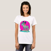T-shirt Chien comme robot (Devant entier)