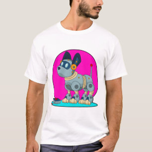 T-shirt Chien comme robot