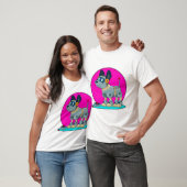 T-shirt Chien comme robot (Unisexe)