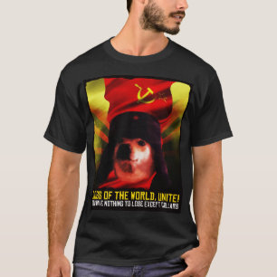 T-shirt Chien communiste Jimbo de camarade Doggo Meme