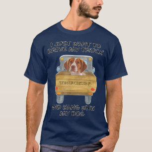 T-shirt Chien conducteur de camion Bretagne
