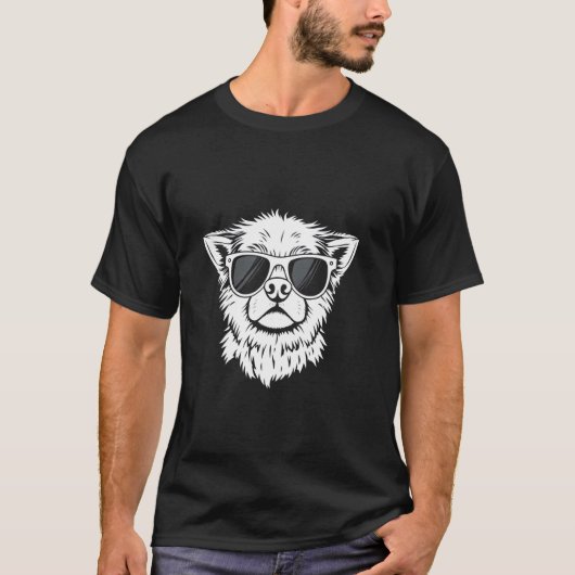 T-shirt Chien Cool (Devant)