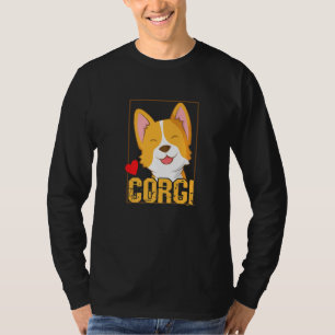 T-shirt Chien Corgi Cardigan Gallois