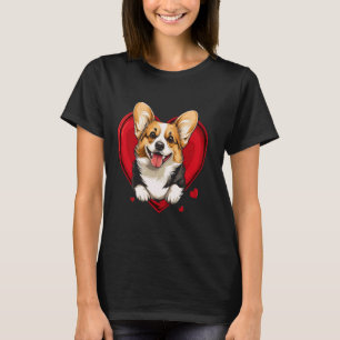 T-shirt Chien Corgi Gallois de Pembroke de la Saint-Valent