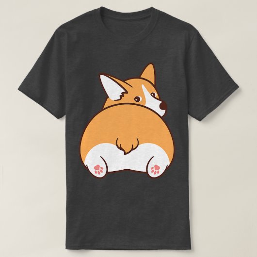 T-shirt Chien Corgi mignon469 (Design devant)