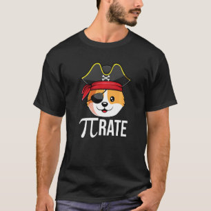 T-shirt Chien Corgi Pirate Joyeuse Journée Pi 314 Punition