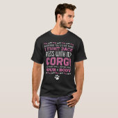 T-shirt Chien Corgi S'amuse Avec Mon Corgi (Devant entier)