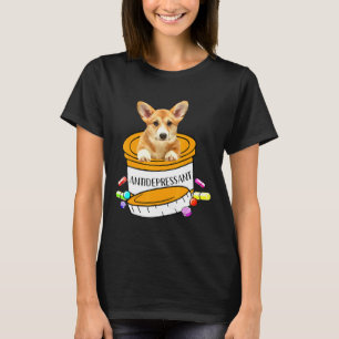 T-shirt Chien Corgi Vintage Pour Chien Garçon
