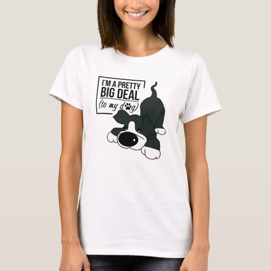 T-shirt Chien cousu (Devant)