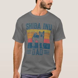 T-shirt Chien Crypto Doge Papa - Vintage Shiba Inu Papa