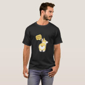 T-shirt Chien Cul Corgi (Devant entier)