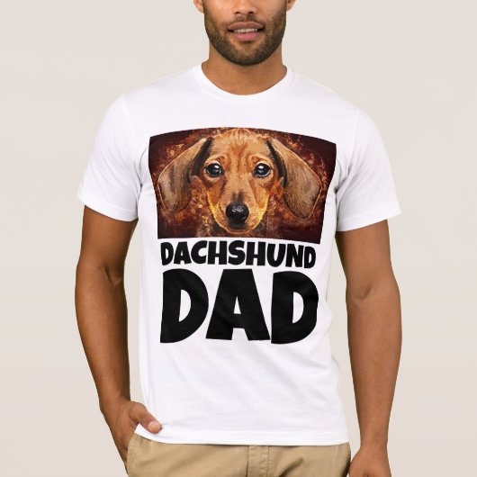 T-SHIRT CHIEN DACHSHUND (Devant)