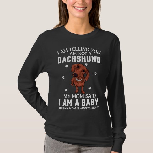 T-shirt Chien Dachshund (Devant)