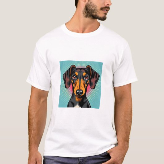 T-shirt Chien Dachshund (Devant)