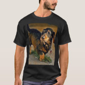 T-shirt Chien Dachshund bavarois (Devant)