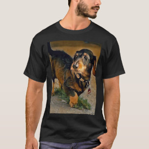 T-shirt Chien Dachshund bavarois