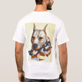 T-shirt Chien d'affiche de 2ÈME GUERRE MONDIALE (Dos)