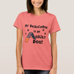 T-shirt Chien d'agilité de Beauceron