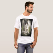 T-shirt Chien d'Akita (Devant entier)