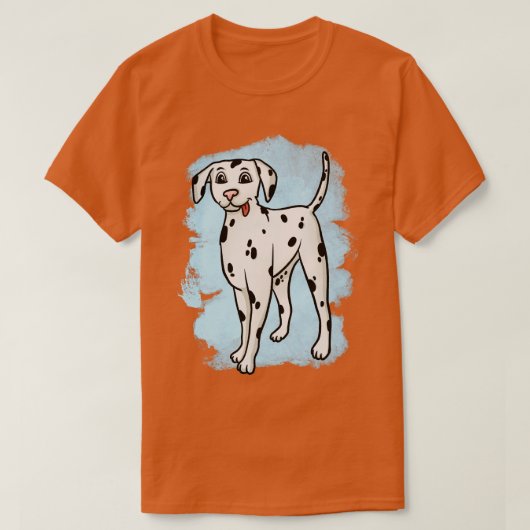 T-shirt Chien dalmate (Design devant)