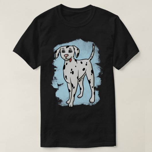 T-shirt Chien dalmate (Design devant)