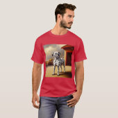 T-shirt Chien dalmate (Devant entier)