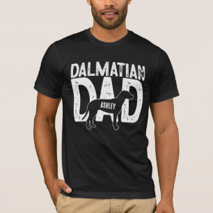 T-shirt Chien Dalmatien papa Chien Papa Chien Papa