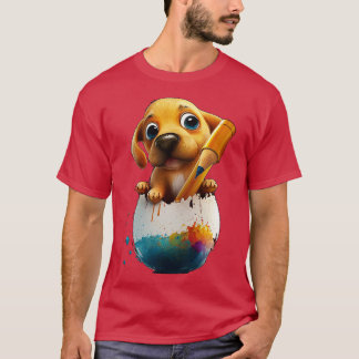 T-shirt Chien Dans L'Oeuf 1988