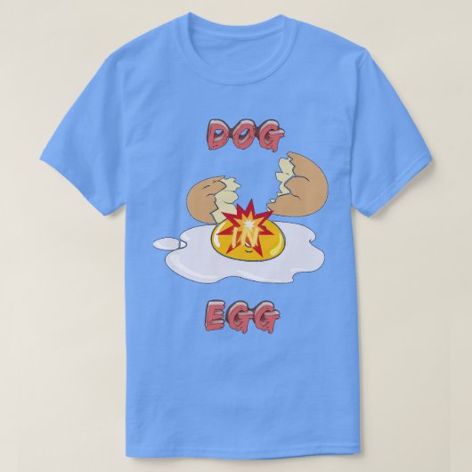 T-shirt Chien dans l'oeuf 255 (Design devant)