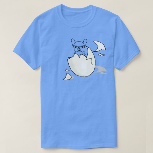 T-shirt Chien Dans L'Oeuf 276 (Design devant)
