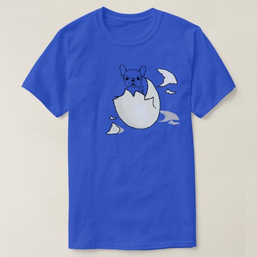T-shirt Chien Dans L'Oeuf 279 (Design devant)