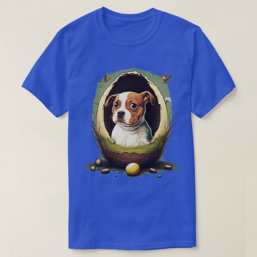 T-shirt Chien Dans L'Oeuf 299 (Design devant)