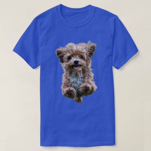 T-shirt chien dans l'oeuf 304 (Design devant)