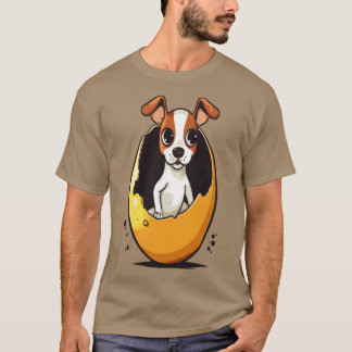 T-shirt Chien Dans L'Oeuf 314