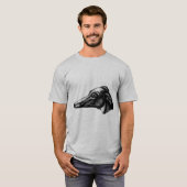 T-shirt Chien d'antiquité Greyhound (Devant entier)