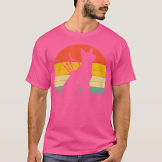T-shirt Chien d'archerie drôle Archer Tir à l'arc